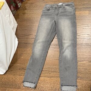 Good American Gray Skinny Jeans